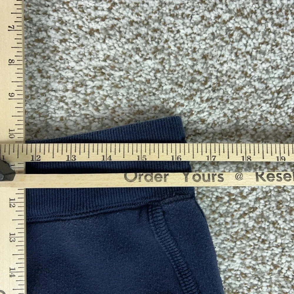 Polo Ralph Lauren Pants Womens M Blue Fleece Sweatpants Jogger Pockets Lounge